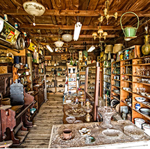 Interior Steam Mill Antiques