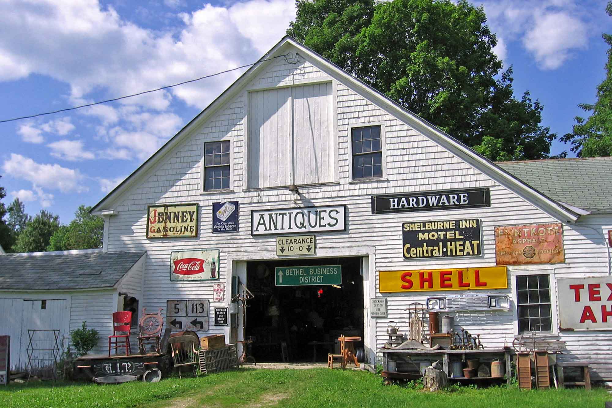 Steam Mill Antiques Hero: Outside View